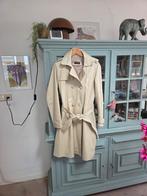 Leren trenchcoat maat 42, Ophalen of Verzenden, Zo goed als nieuw, Maat 42/44 (L), Beige