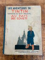 Tintin au pays de Soviets 1e druk 1930 Kuifje, Boeken, Gelezen, Eén stripboek, Ophalen of Verzenden, Hergé