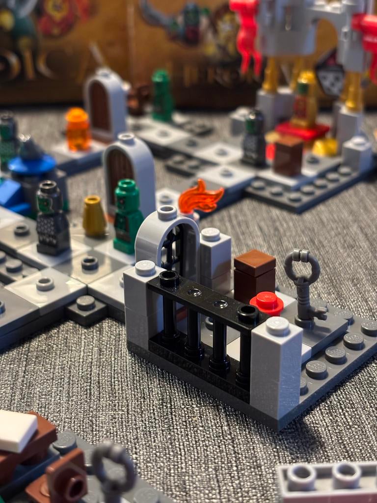 Lego Heroica set 3860 en 3857 bordspellen, Overige thema's, Lego, Ophalen of Verzenden, Zo goed als nieuw