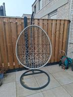 Hangstoel met standaard - Wicker, Tuin en Terras, Ophalen, Gebruikt, Wicker