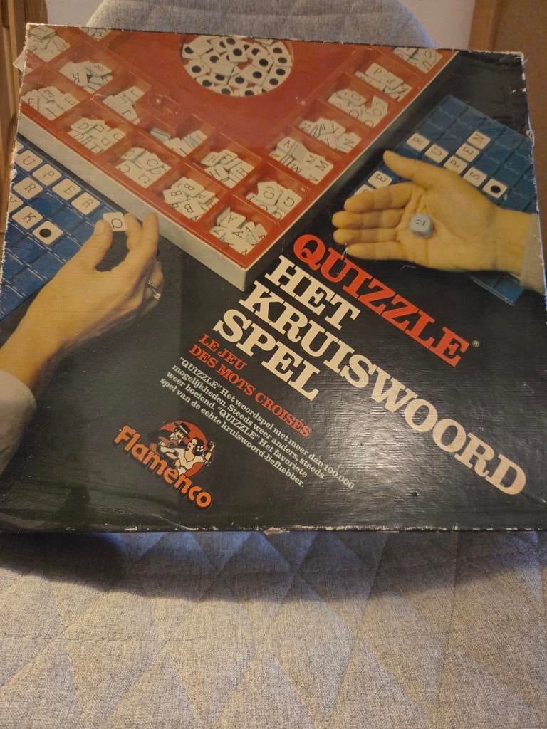 Quizzle Het Kruiswoordspel - Flamenco, Gebruikt, Ophalen of Verzenden, Flamenco, Vijf spelers of meer