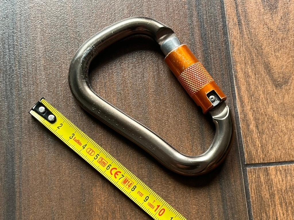 Black Diamond musketon, Ophalen of Verzenden, Gebruikt, Klimsport-accessoire