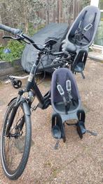 Twee Qibbel Air fietsstoeltjes - comfortabel en verstelbaar, Fietsen en Brommers, Fietsaccessoires | Fietsstoeltjes, Achterzitje