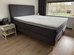 IKEA Dunvik boxspring 160x200 met matras en topper, Ophalen, Gebruikt, Tweepersoons, 200 cm