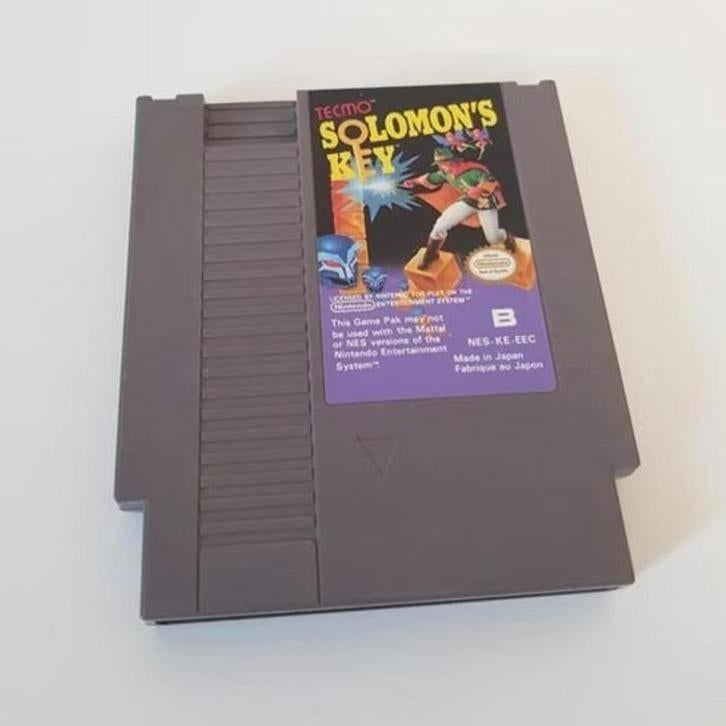 NES | Solomon's Key, Spelcomputers en Games, Games | Nintendo NES, Gebruikt, Avontuur en Actie, 1 speler, Vanaf 3 jaar, Ophalen of Verzenden