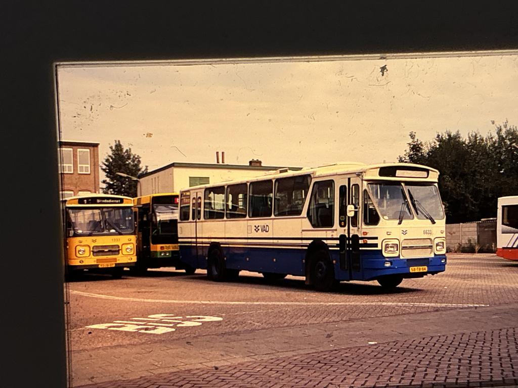 Blauwe autobus dia van de VAD, Verzenden, Zo goed als nieuw, Bus of Metro, Overige typen