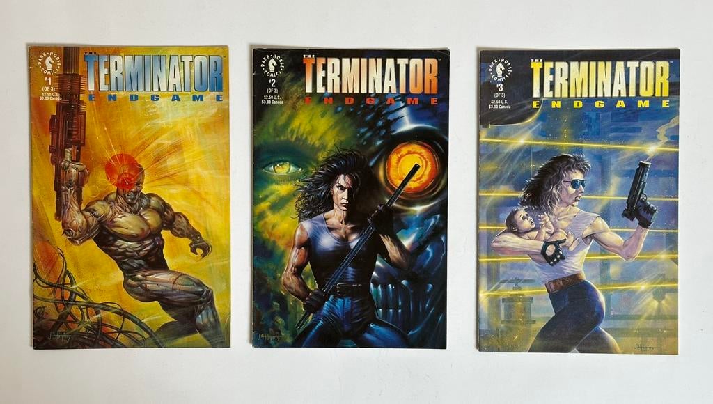 The Terminator Endgame Complete Set # 1-3, Boeken, Strips | Comics, Complete serie of reeks, Ophalen of Verzenden, Zo goed als nieuw