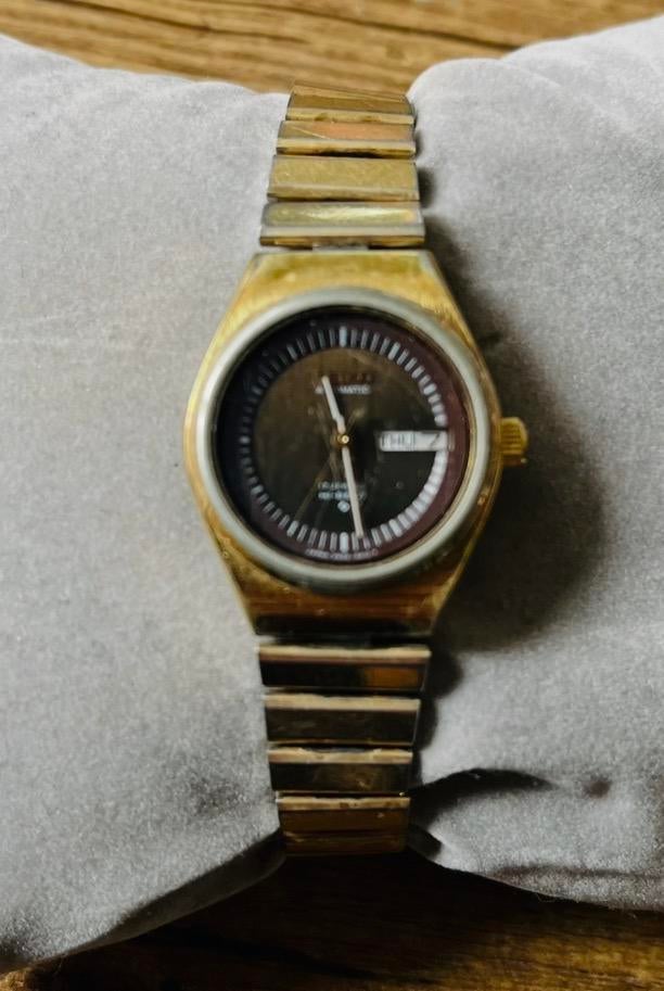 Vintage seiko horloge, Sieraden, Tassen en Uiterlijk, Horloges | Dames, Ophalen of Verzenden, Zo goed als nieuw, Staal, Seiko