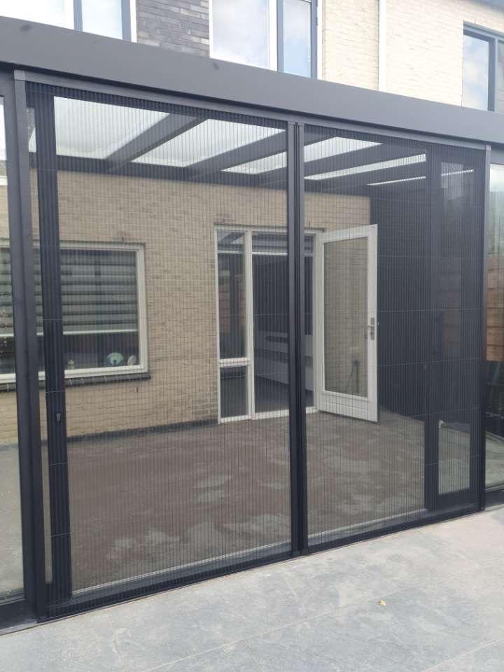 Plissé horren Hordeur Raamhor Schuifhor op maat!, Ophalen of Verzenden, Nieuw, Hordeur, 200 tot 215 cm