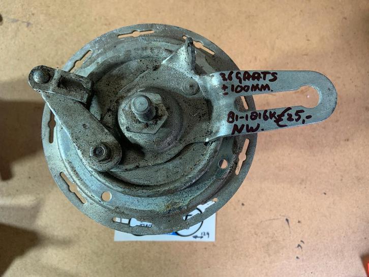 Grimeca Achternaaf NIEUW, Fietsen en Brommers, Brommeronderdelen | Oldtimers, Nieuw, Overige merken, Overige typen, Ophalen