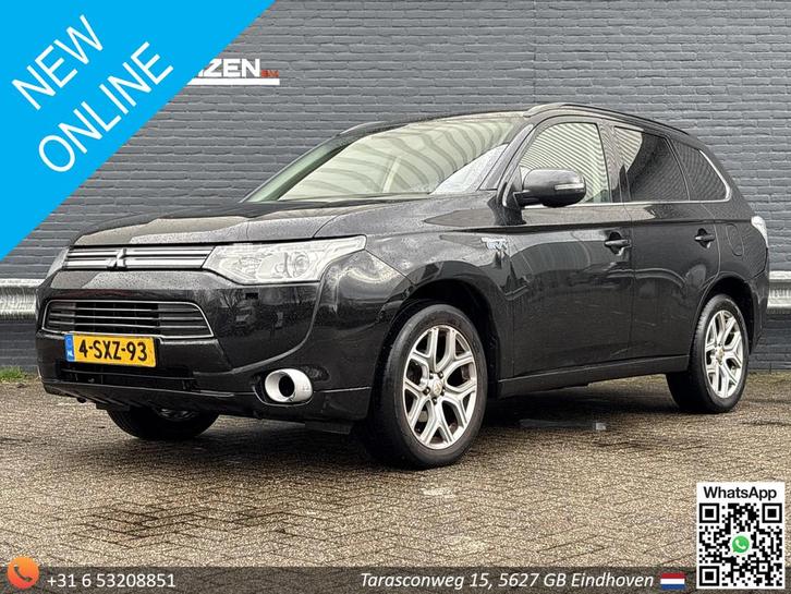 Mitsubishi Outlander 2.0 PHEV instyle | Leder | Pano | Clima, Auto's, Mitsubishi, Bedrijf, Te koop, Outlander, 360° camera, 4x4