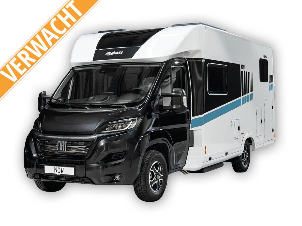 Frankia NOW 7.0 L, Caravans en Kamperen, Campers, Koelkast, Fiat, Airbags, Tot en met 2