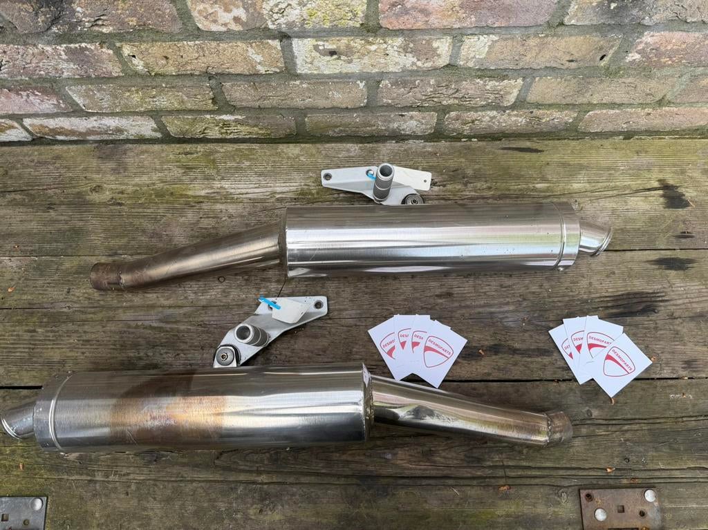 Ducati 888 851 aftermarket uitlaten, Motoren, Ophalen of Verzenden