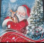 Servetten decoupage/bullet journal * kerst L1573 L1576, Verzenden, Nieuw, Materiaal
