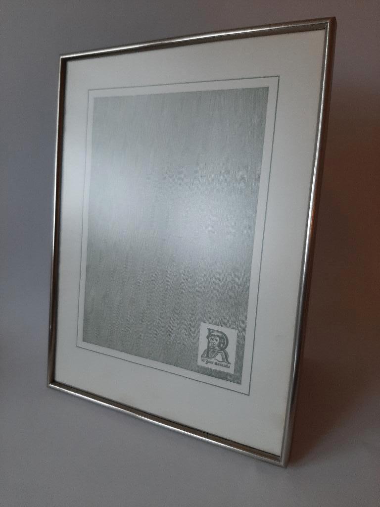 oude fotolijst ontspiegeld glas ( 476d), Ophalen of Verzenden, Zo goed als nieuw