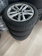 Audi A3 Velgen met Pirelli Winterbanden 205/50 R17, Auto-onderdelen, Banden en Velgen, Gebruikt, Banden en Velgen, 17 inch, Personenwagen