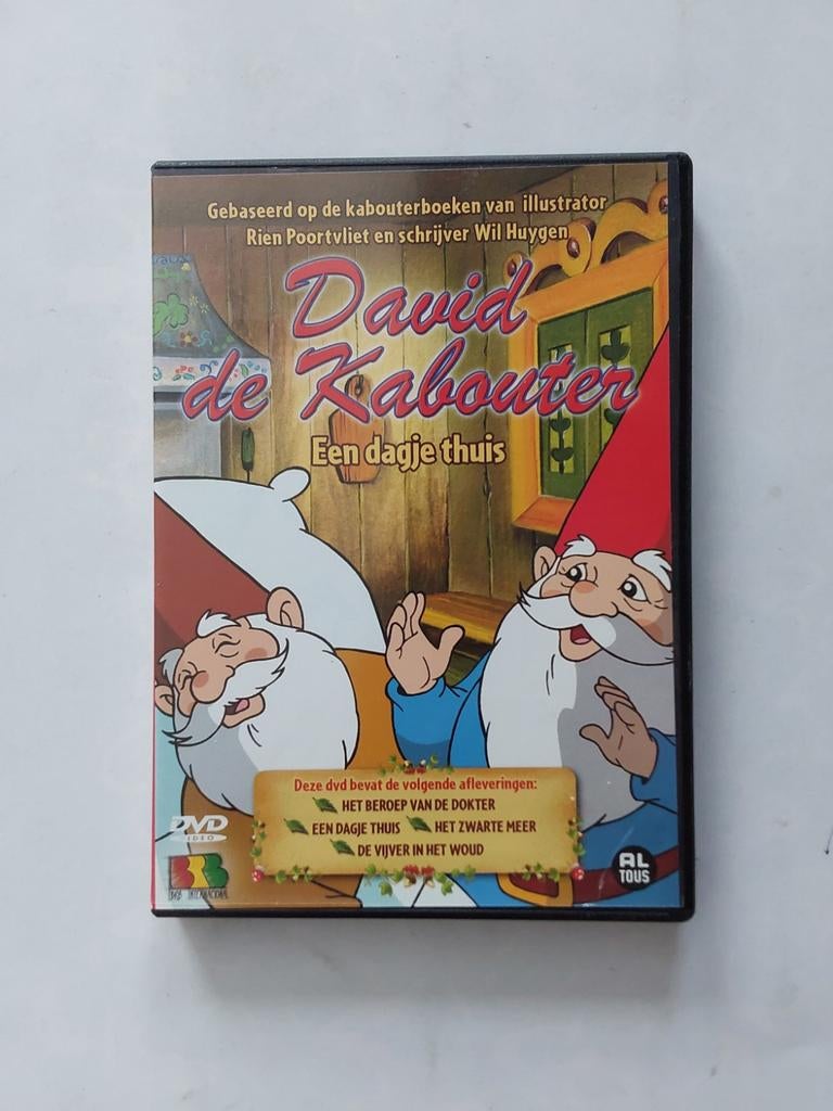 David de Kabouter 🧙‍♂️ : Een dagje thuis, Cd's en Dvd's, Europees, Tekenfilm, Alle leeftijden, Ophalen of Verzenden