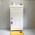 Antieke brocante 1 deurs kledingkast babykamer kidsroom hout, Ophalen, Gebruikt, Kast, Onbekend