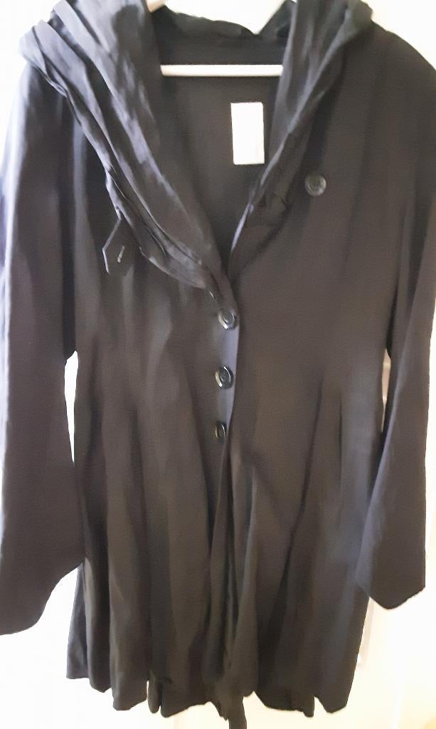 Erich Fend parka met grote capuchon, Verzenden, Nieuw, Maat 38/40 (M), Zwart
