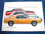 AMC 1971 full line brochure, Verzenden, Zo goed als nieuw, Overige merken