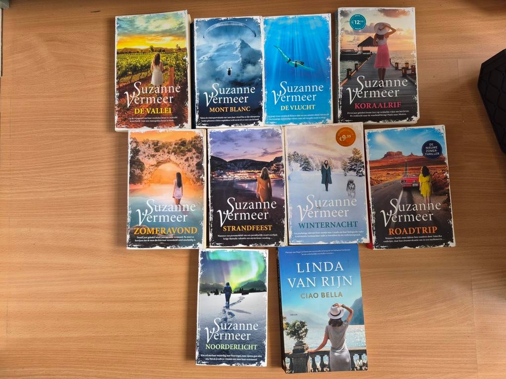 Boeken Suzanne Vermeer en Linda van Rijn., Ophalen