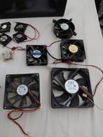 Partij computer ventilatoren in handige koffer, Ophalen, Gebruikt, Luchtkoeling