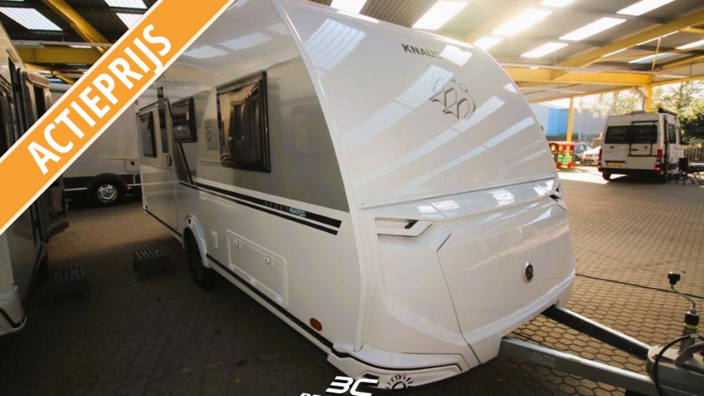 Knaus Sport E-Power Selection 500 EU ENKEL BED VLOERVERWARMI, Caravans en Kamperen, Rondzit, Bedrijf, Schokbreker, 5 tot 6 meter