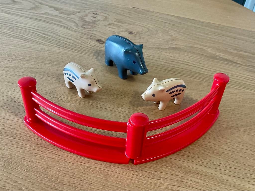 Playmobil 123 : Wilde zwijnen, Ophalen, Zo goed als nieuw