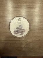 1 Kilo Zilveren Lunar 2025 "Year of the Snake" Munt, Ophalen, Zilver