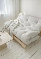 Karup design slaapbank Roots, Ophalen, Wit, Tweepersoons, 140 cm