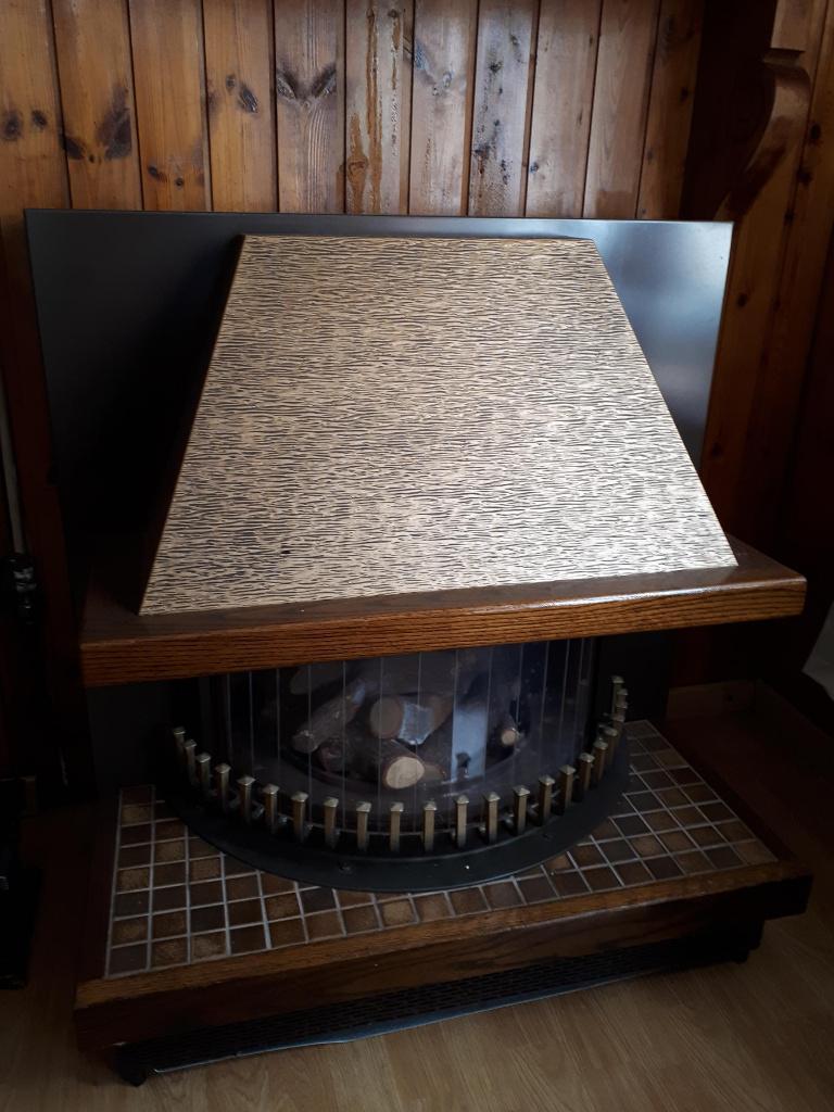 Oude Gaskachel, Huis en Inrichting, Kachels, Ophalen, Gebruikt, Gas, Vrijstaand