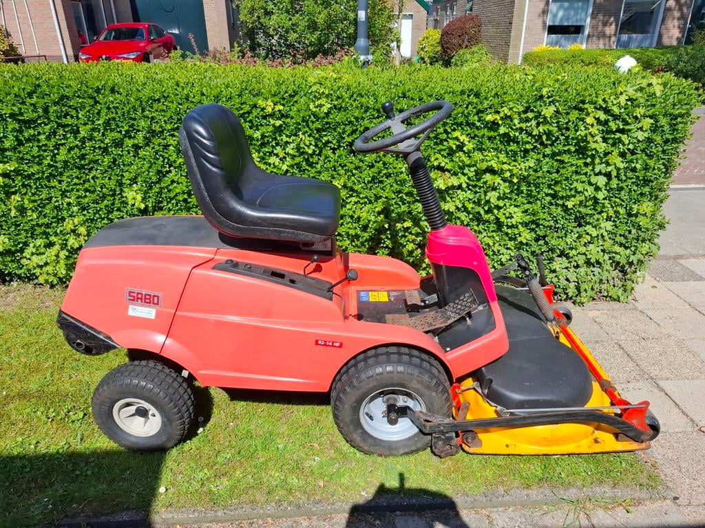 Zitmaaier, Ophalen, Gebruikt, Sabo /John Deere, Elektrische starter