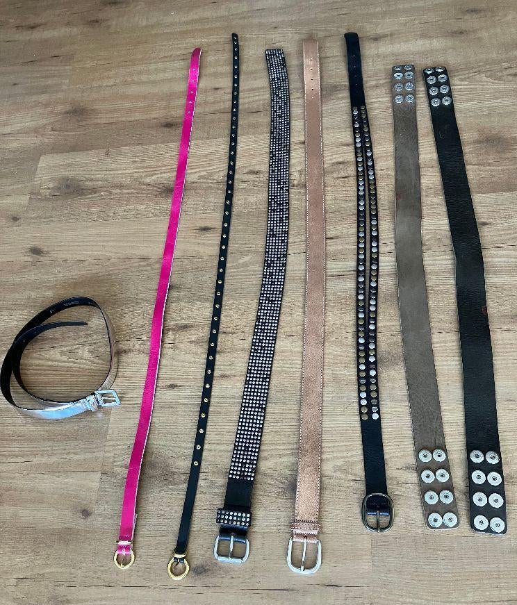 Mooie leren riemen!, Kleding | Dames, Riemen en Ceinturen, Ophalen of Verzenden, Nieuw, Overige kleuren, 100 cm of meer