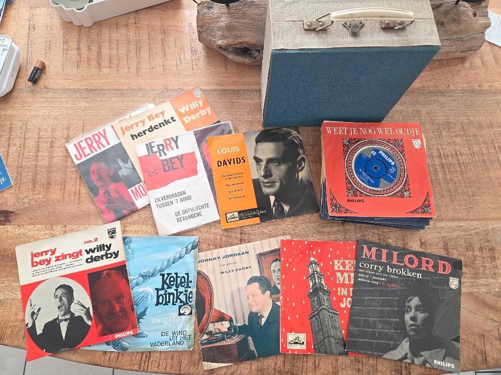 Singles jaren 50 en 60, Cd's en Dvd's, Vinyl Singles, Ophalen, Gebruikt, Nederlandstalig, Single