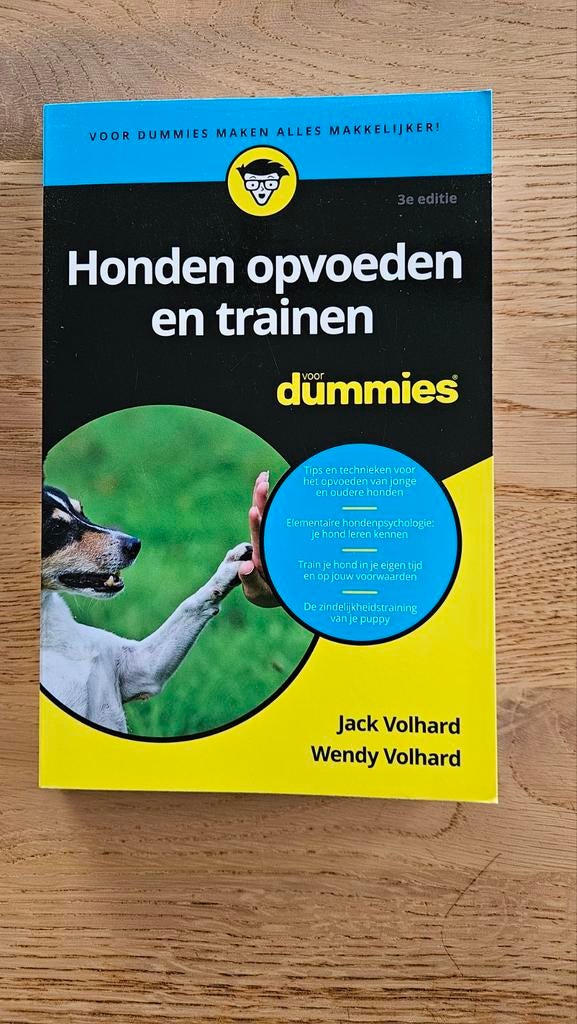 Wendy Volhard - Honden opvoeden en trainen voor dummies, Ophalen, Honden, Wendy Volhard; Jack Volhard, Zo goed als nieuw