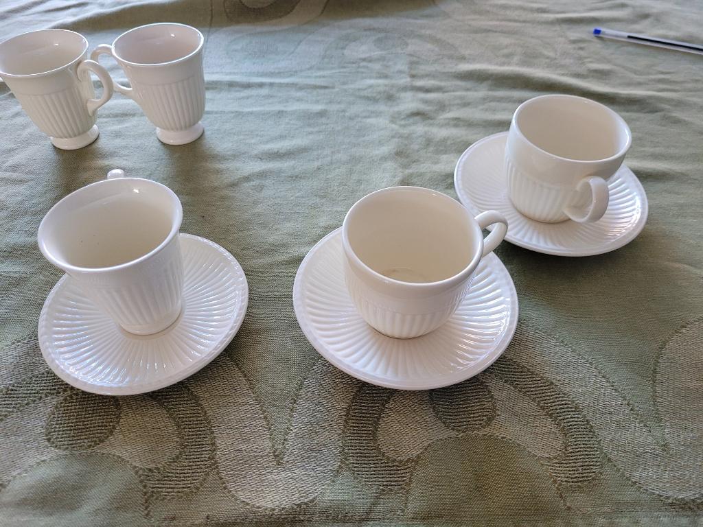 3 wedgewood kopjes, Ophalen of Verzenden, Zo goed als nieuw, Wedgwood, Kop(pen) en/of Schotel(s)