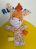 436 CZ zetje zebra doekje oranje wit, Ophalen of Verzenden, Zo goed als nieuw, Overige typen