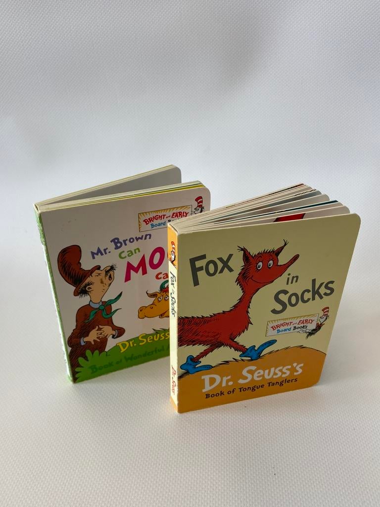 Dr Seuss kartonnen boekjes Engels, Ophalen of Verzenden, Gelezen, Dr seuss, Fictie