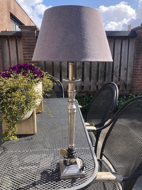 Schemerlamp, Ophalen, Zo goed als nieuw, Stof, 50 tot 75 cm