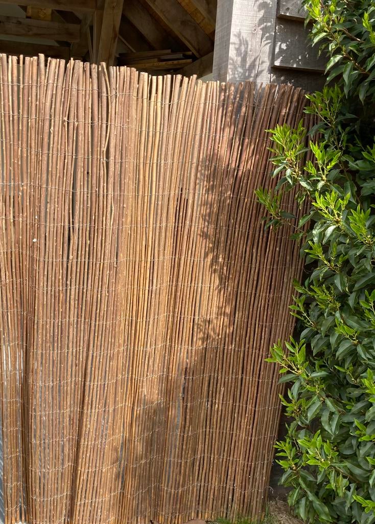 NIEUW! Schutting wilgentakken hout hek wilgentenen, Tuin en Terras, Ophalen, Nieuw, Hout