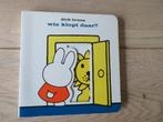 Nijntje- Wie klopt daar? Dick Bruna, Ophalen of Verzenden, Gelezen, 1 tot 2 jaar