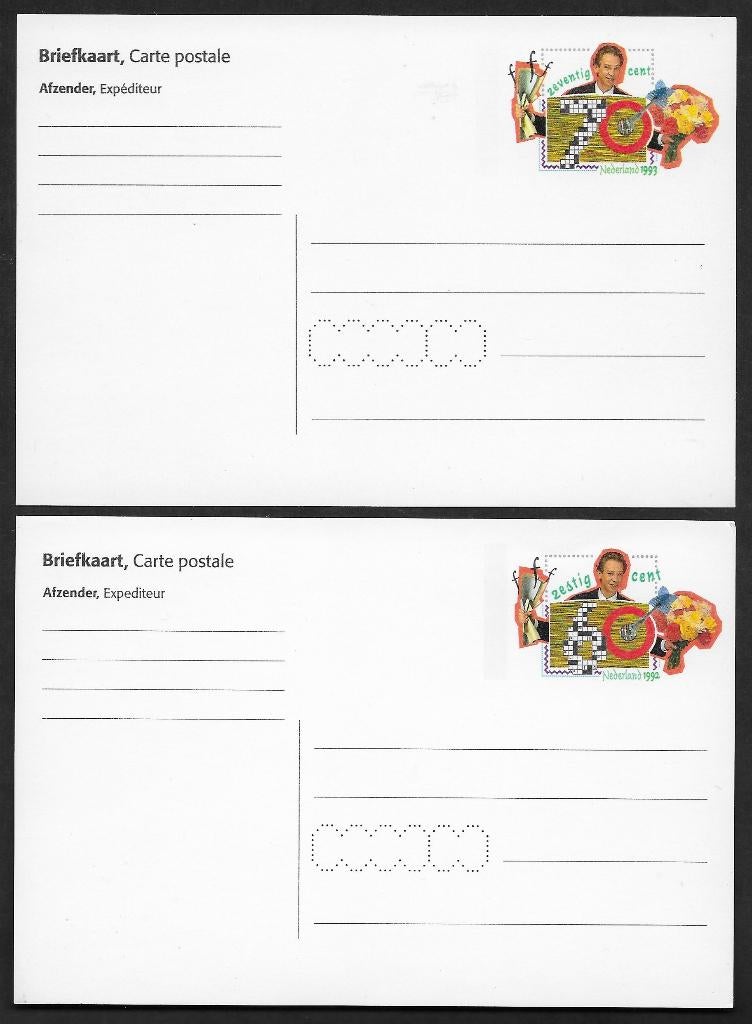 Briefkaart Geuzendam 373 - 374 zegel quizmaster., Postzegels en Munten, Ophalen of Verzenden, Briefkaart