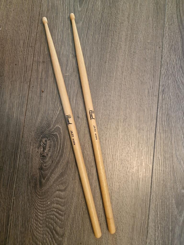 Pearl Jazz H107A Drumstokken - Zo goed als nieuw, Muziek en Instrumenten, Drumstellen en Slagwerk, Ophalen of Verzenden, Zo goed als nieuw