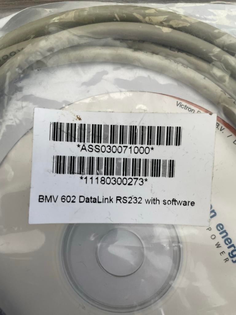 Victron Energy BMV 602 DataLink RS232 met software, Ophalen of Verzenden, Nieuw