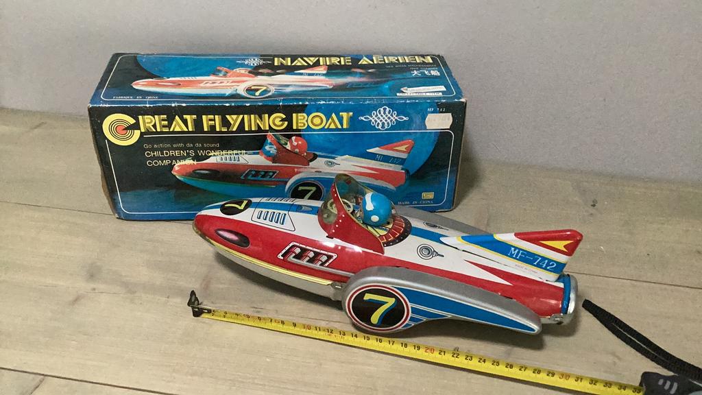 Blikken boot., Ophalen of Verzenden, Gebruikt