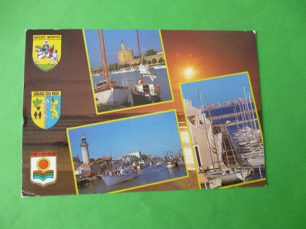 ansichtkaart Port Camargue, Ophalen of Verzenden, 1980 tot heden, Gelopen, Frankrijk