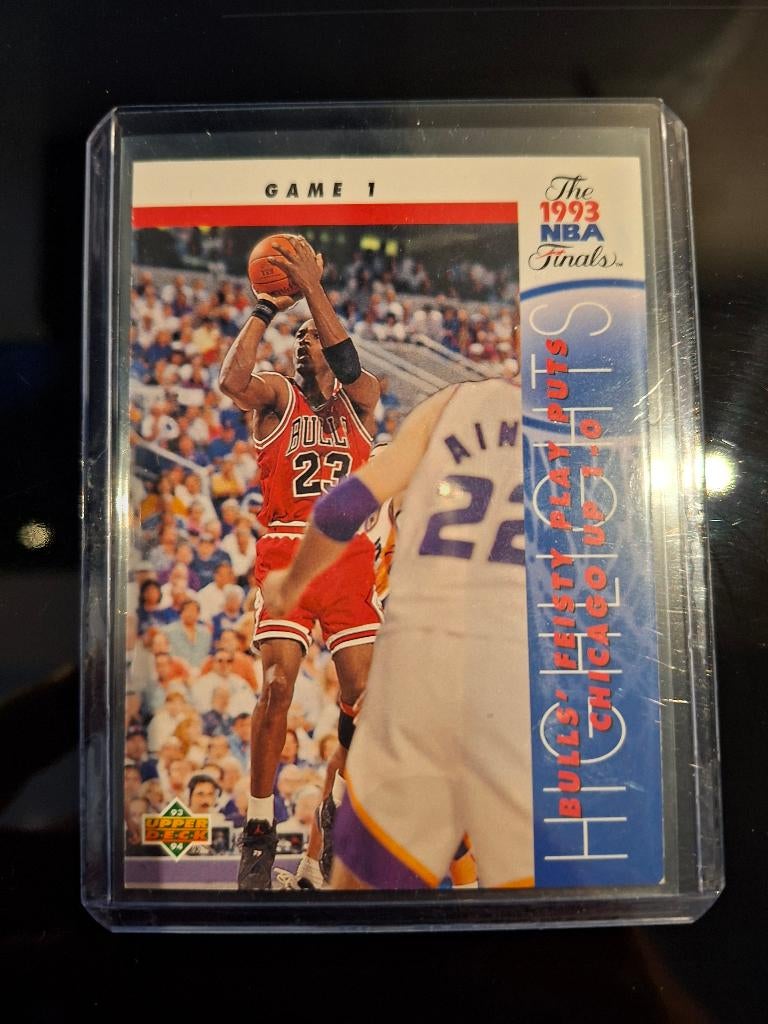 Michael Jordan Upper Deck #198 Basketball card, Verzenden, Zo goed als nieuw, Buitenlandse clubs, Spelerskaart