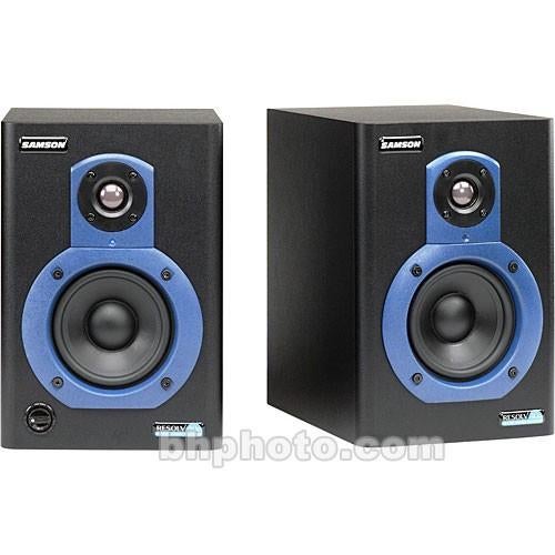 Samson Resolv 40a, natural sound, active stdio monitor., Ophalen of Verzenden, 120 watt of meer, Front, Rear of Stereo speakers