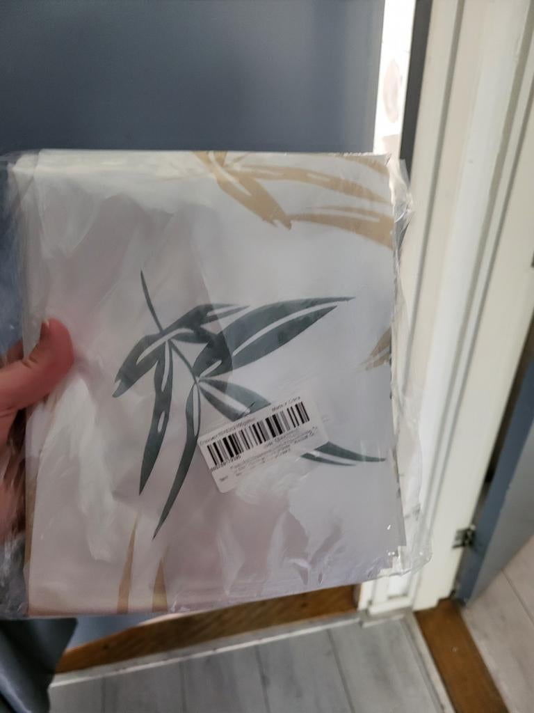 Nieuw plastic tafelzeil / tafelkleed 137x90 cm, Ophalen of Verzenden, Nieuw, Rechthoek