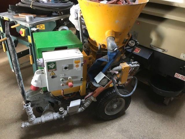 betonpomp Aliva Sika concrete pump 2x + veel spareparts, Ophalen of Verzenden, Zo goed als nieuw